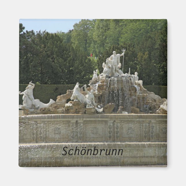 Aimant Fontaine de Schönbrunn (Devant)