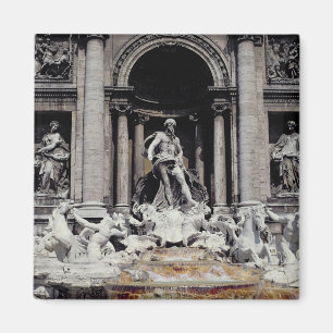 Aimant Fontaine de TREVI, construite 1732-62
