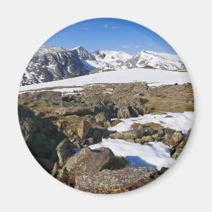 Aimant Fonte de neige dans les montagnes Rocheuses