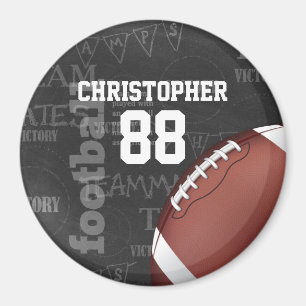 Aimant Football américain Personalized Chalkboard