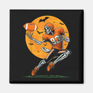 Aimant Football Américain Skeleton Garçons Halloween Foot