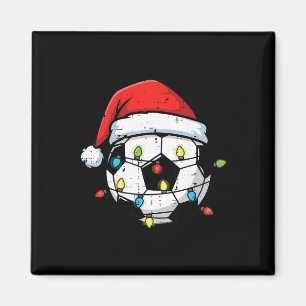 Aimant Football de Noël Byll Père Noël Xmas Footbyll Spor