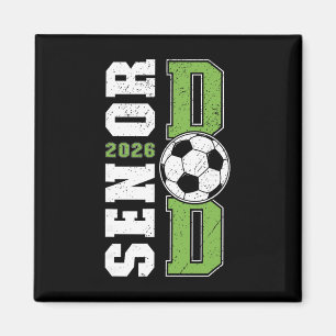 Aimant Footballeur Papa Senior D'un Footballeur Senior Pa