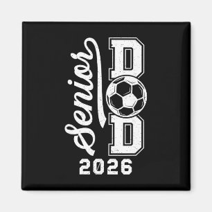 Aimant Footballeur Papa Senior D'un Footballeur Senior Pa
