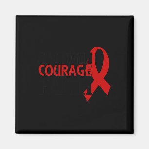 Aimant Force Courage Foi Sang Cancer Maladie cardiaque