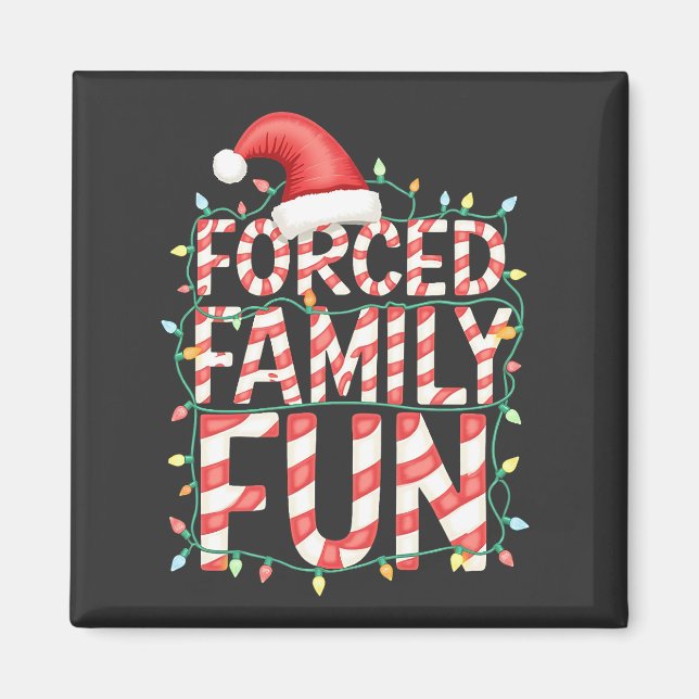 Aimant Forcé Famille Amusante Amusante Famille Correspond (Devant)