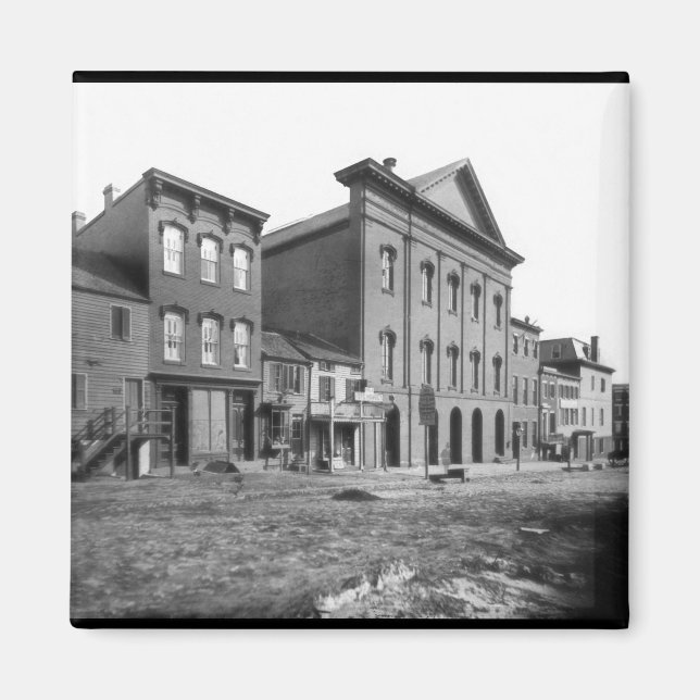 Aimant Ford's Theatre à l'époque de Lincoln. Washington,  (Devant)
