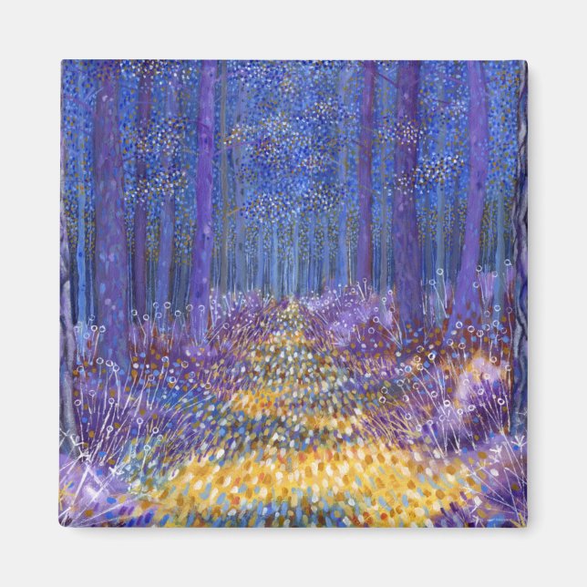 Aimant Forêt bleue 2012 (Devant)