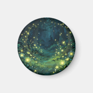 Aimant Forêt Enchantée Lueur Nuit Magique