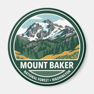 Aimant Forêt nationale du mont Baker Washington