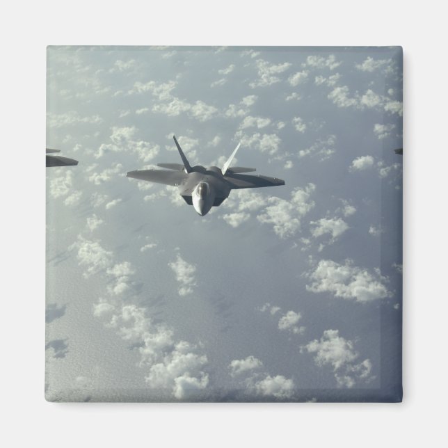 Aimant Formation de trois navires de F-22 Raptors (Devant)