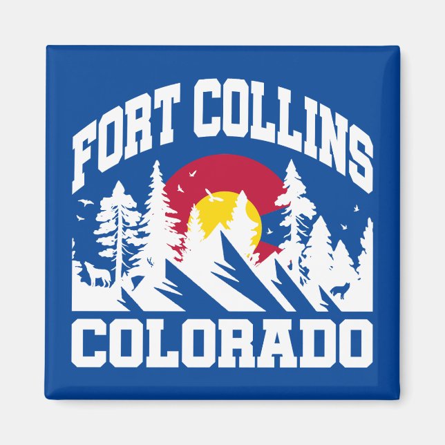 Aimant Fort Collins, Colorado (Devant)