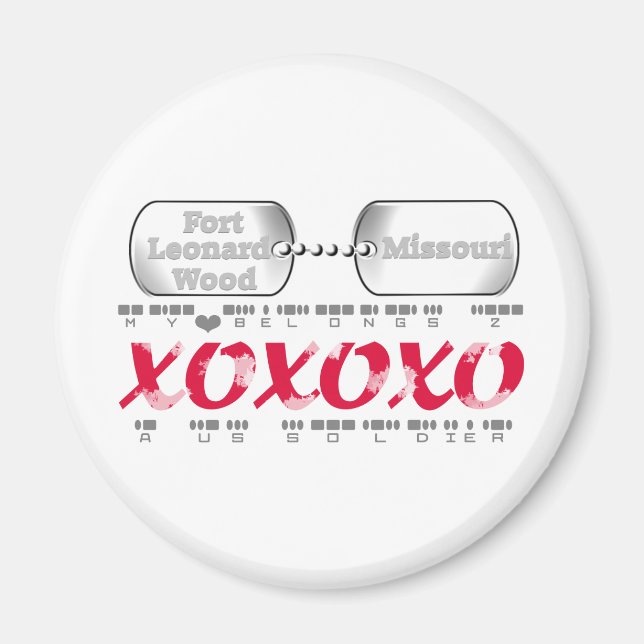 Aimant Fort Leonard Wood (Devant)