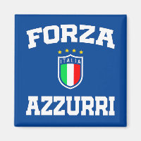Forza Azzurri Italia Jersey 2021 Funs de football