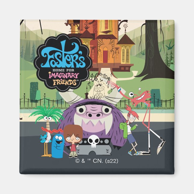 Aimant Foster's Home for Imaginary Friends | Arrêt (Devant)