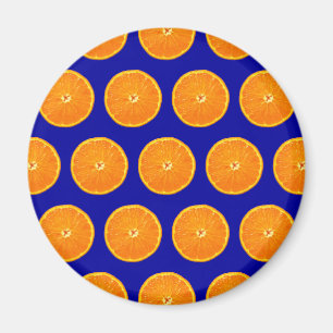 Aimant Fou sur Clementines - Bleu