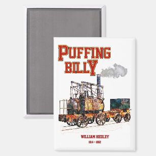Aimant Foudre Billy Steam Train Anglais Locomotive
