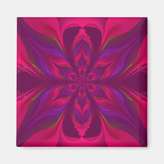 Aimant fractal à la fleur