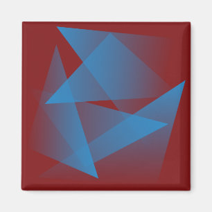Aimant Fragments bleus flottants