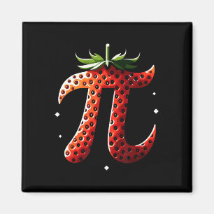 Aimant Fraise Pi Day Drôle enseignant en mathématiques 3.