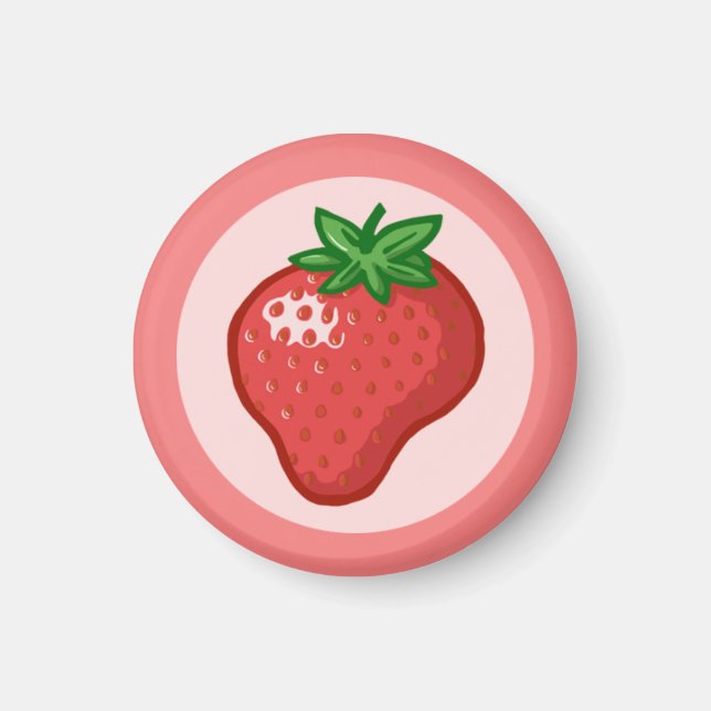 Aimant Fraise - Strawberry (Devant)