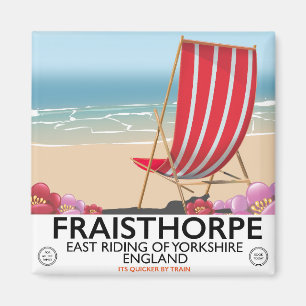 Aimant Fraisthorpe Riding Est du Yorkshire, Angleterre.