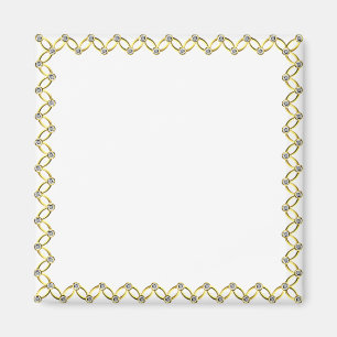 Aimant Frame Or et Diamant Fancy Faites votre propre aima