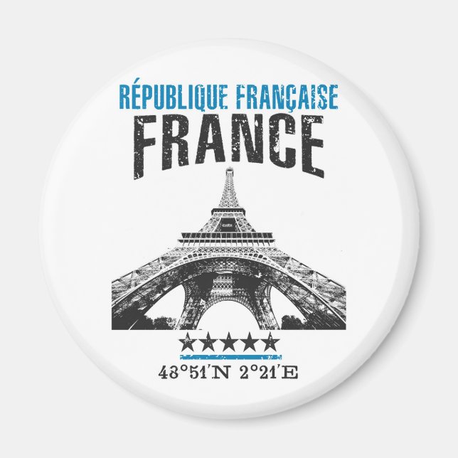 Aimant France (Devant)