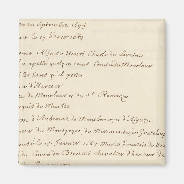 Aimant France 20 (Devant)