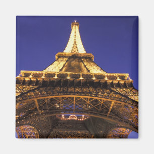 Aimant FRANCE, Paris Tour Eiffel, vue du soir