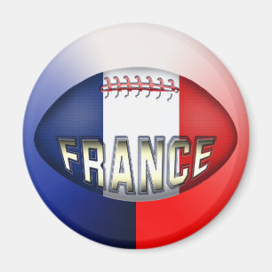 Aimant France Rugby Ball