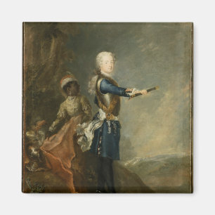 Aimant Frederick II comme Prince héritier, c.1735