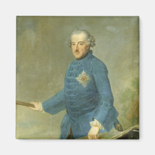 Aimant Frederick II le grand de la Prusse, c.1770