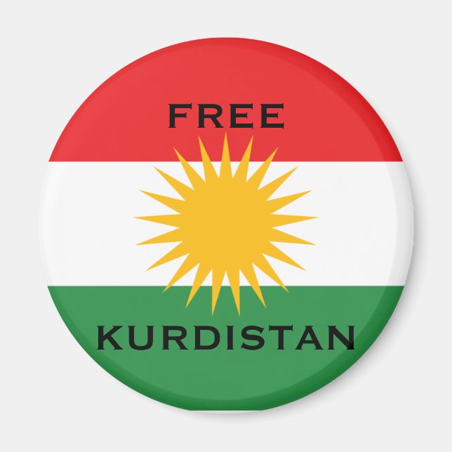 AIMANT FREE  KURDISTAN (Devant)