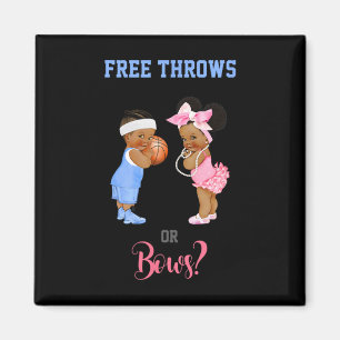 Aimant Free Throws ou Bows Basketball Baby