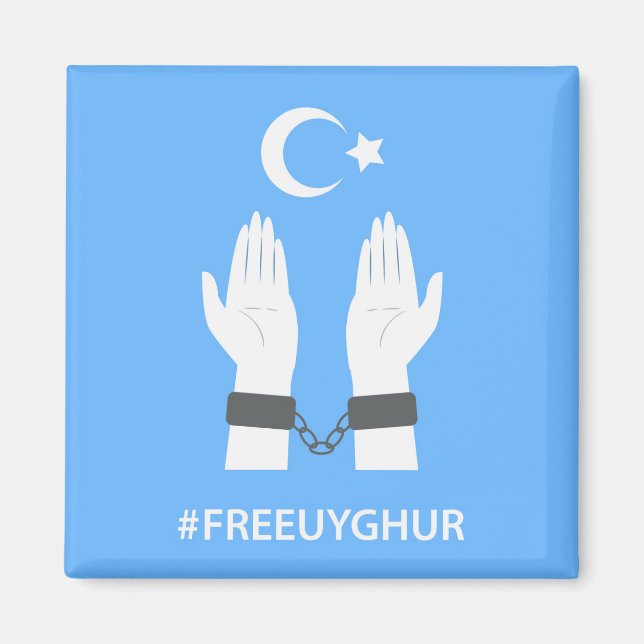 AIMANT #FREEUYGHUR (Devant)