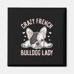 Aimant French Bulldog Lady Design Pour Votre Femme França