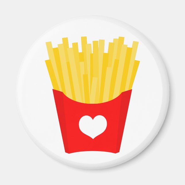 Aimant French Fry Love (Devant)