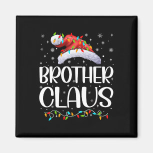 Aimant Frère Claus Jeu Lumières Pyjama de Noël Matchine