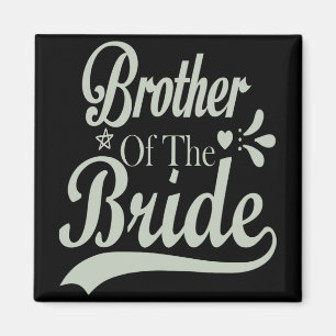 Aimant Frère De La Bachelor De Mariée Bachelor