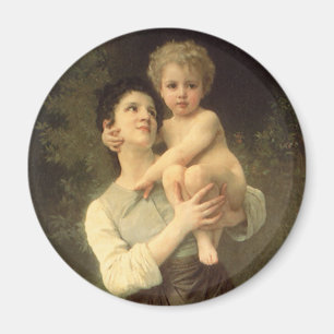 Aimant Frère et soeur par William Adolphe Bouguereau