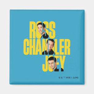 Aimant FRIENDS™   Ross, Chandler et Joey