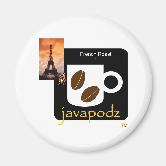 Aimant Frig JavaPodz - Rôti Français (Devant)