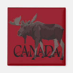 Aimant frigo Canada Moose Magnet Canada Aimant sou