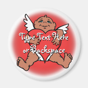 Aimant frigo Cupid Magnet de Saint Valentin