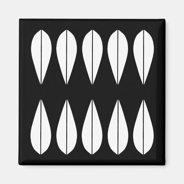 Aimant frigo de style vintage Cathrineholm. (Devant)