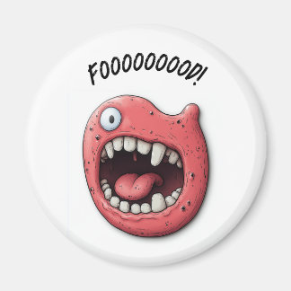 Aimant frigo "Hungry Mouth" !