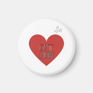 aimant frigo maman chat