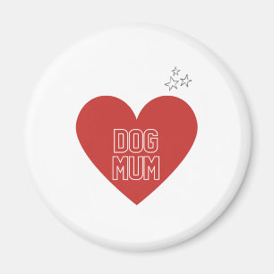 Aimant frigo maman chien