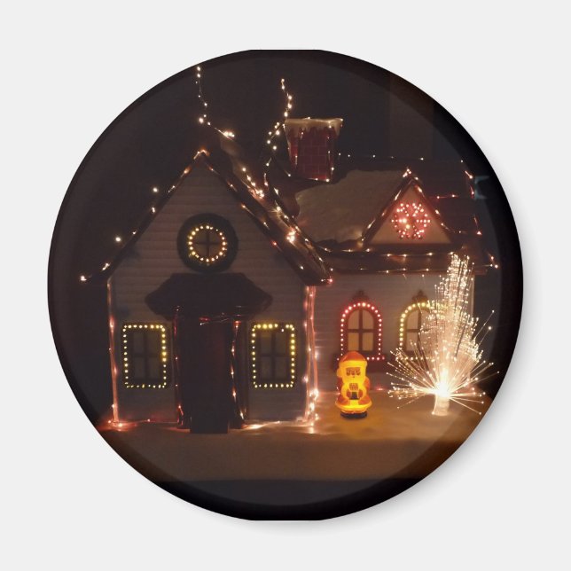 Aimant frigo, pour les fêtes (Devant)